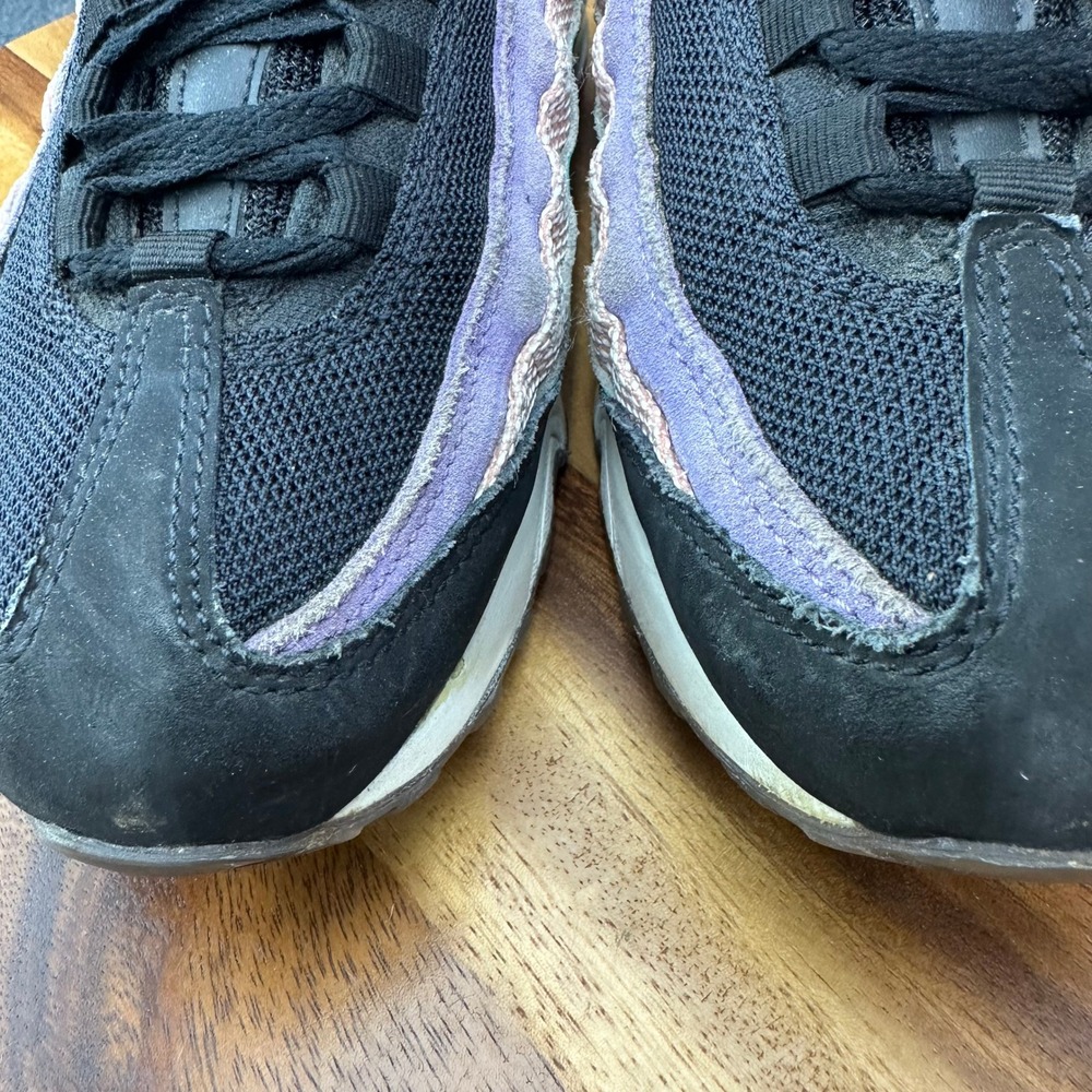 Nike Air Max 95 GS Have A Nike Day Black Purple CI5645-001 Womens 7 Kids 5.5Y - Picture 6 of 14